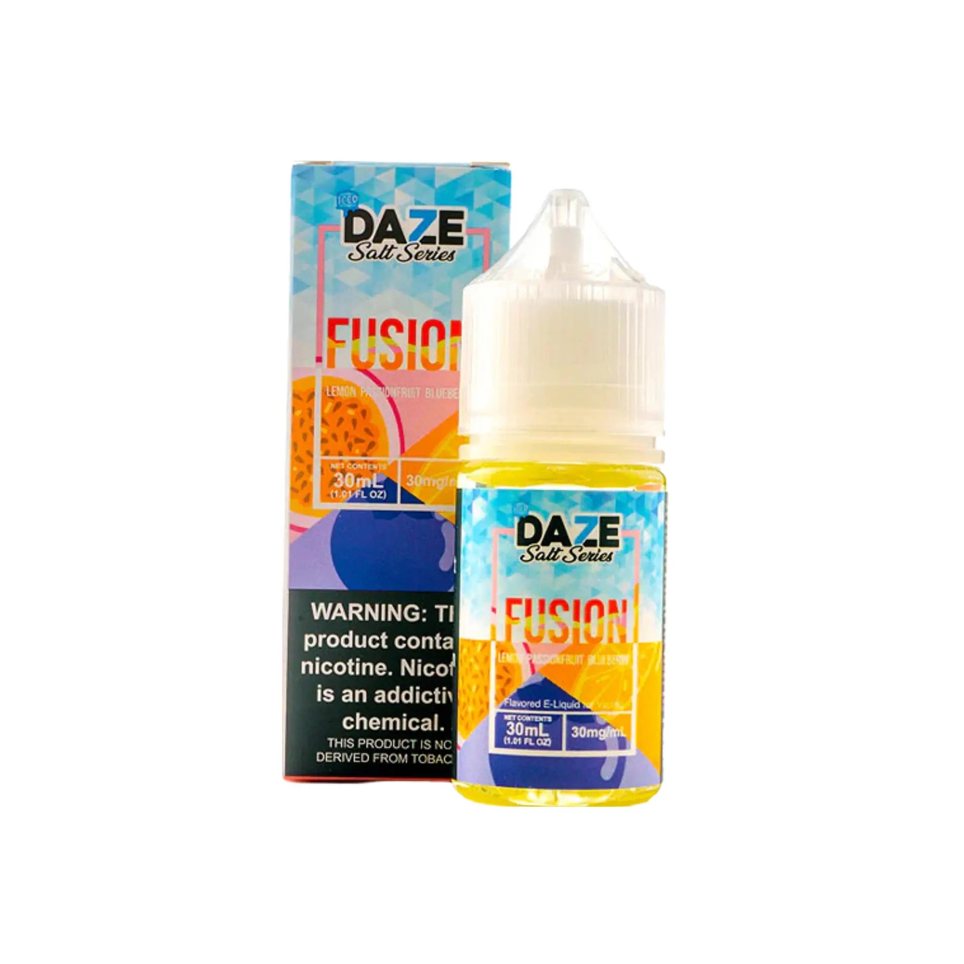 Daze Salt Series Fusion Lemon Passionfruit Blueberry Ice 30 ml