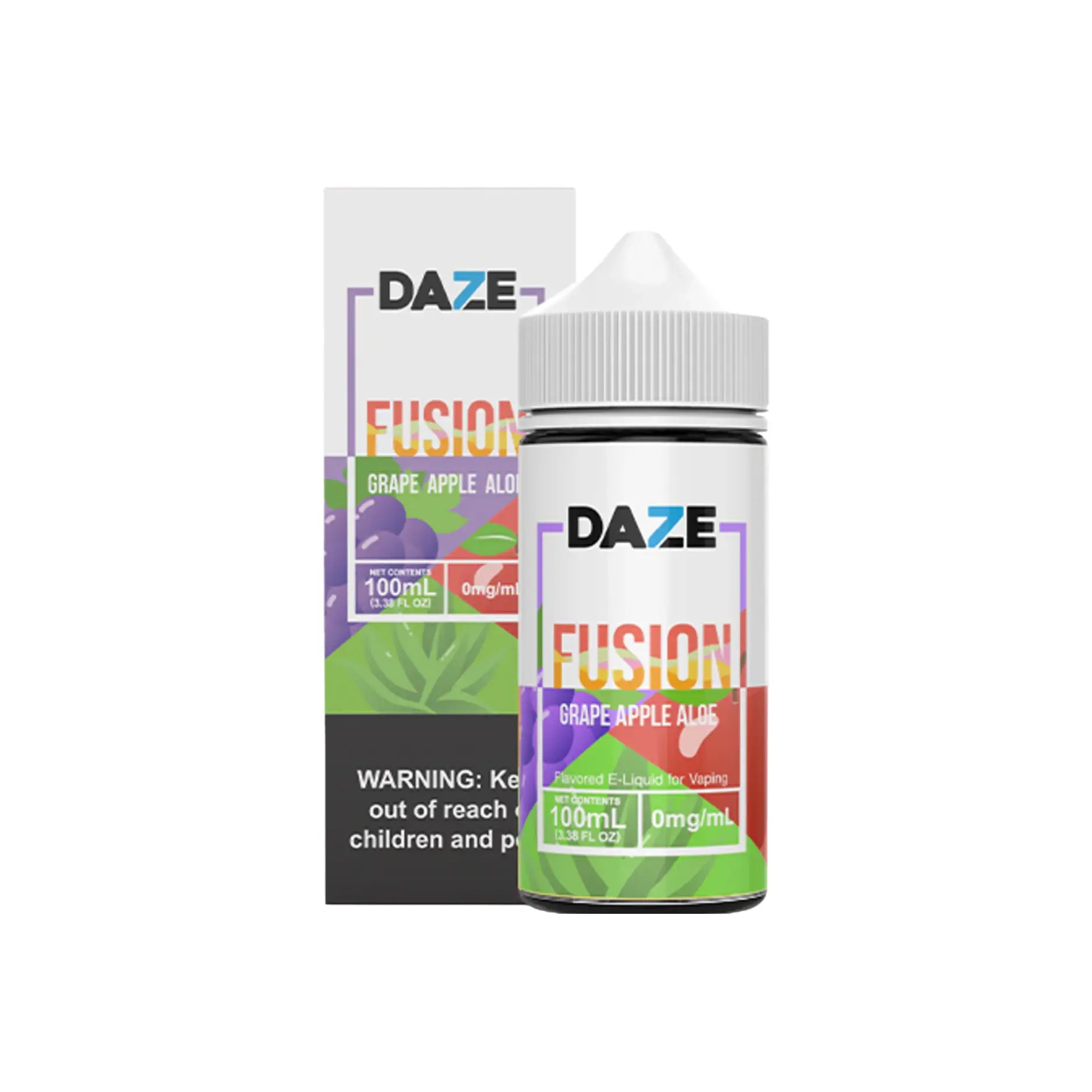 Daze Salt Series Fusion Grape apple Aloe Ice 100ml