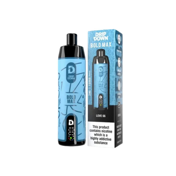 Drip Down Disposable Loev 66 Bold Max 15000 Puffs