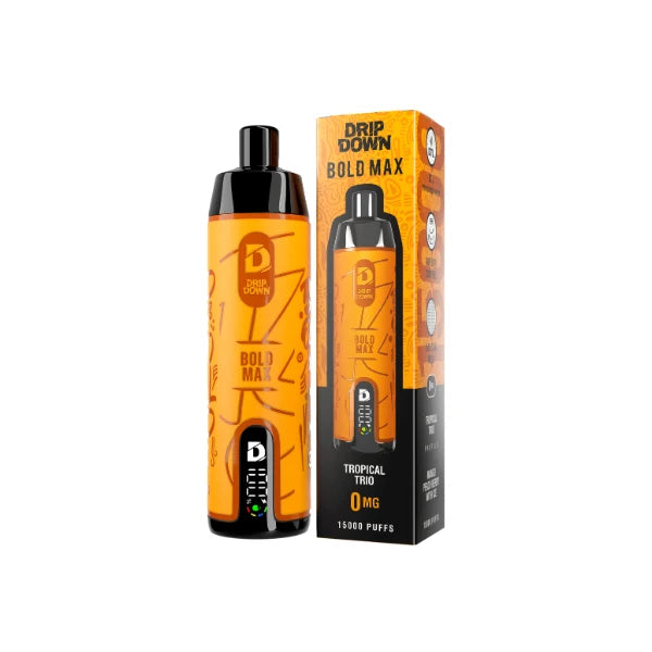 Drip Down Disposable Tropical Trio Bold Max 15000 Puffs