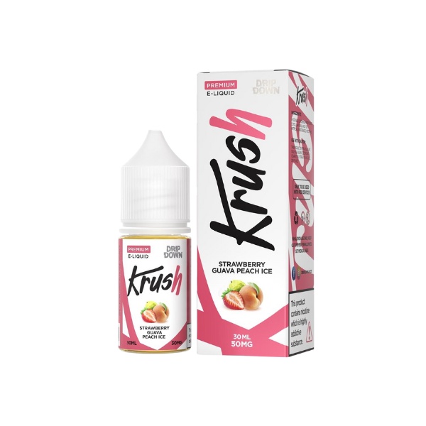 Drip Down Krush Strawberry Guava Peach Ice 30ml