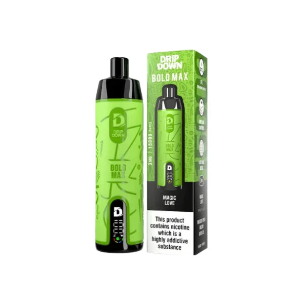 Drip Down Disposable Magic love Bold Max 15000 Puffs