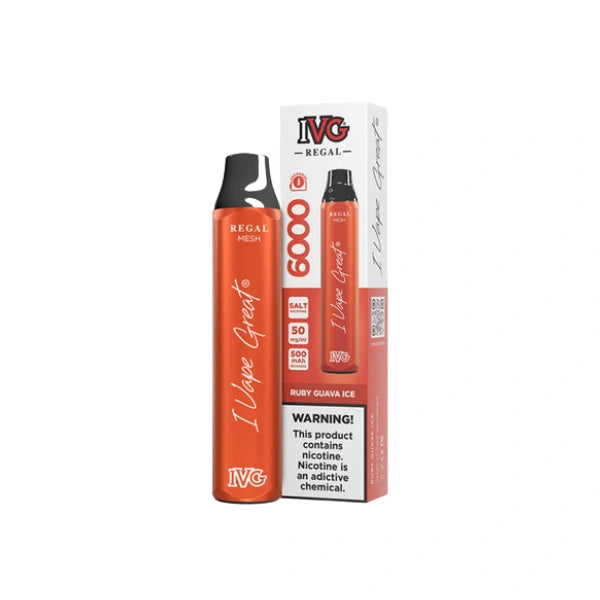IVG Disposable Ruby Guava Ice 6000 puffs