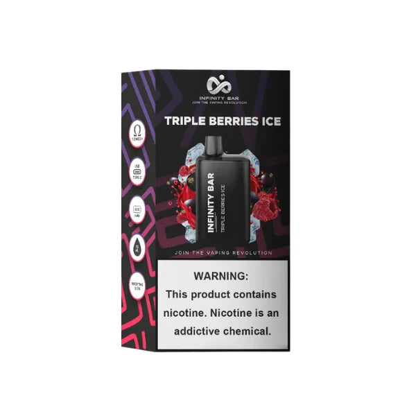 Infinity Disposable Triple Berries Ice 5000 Puffs