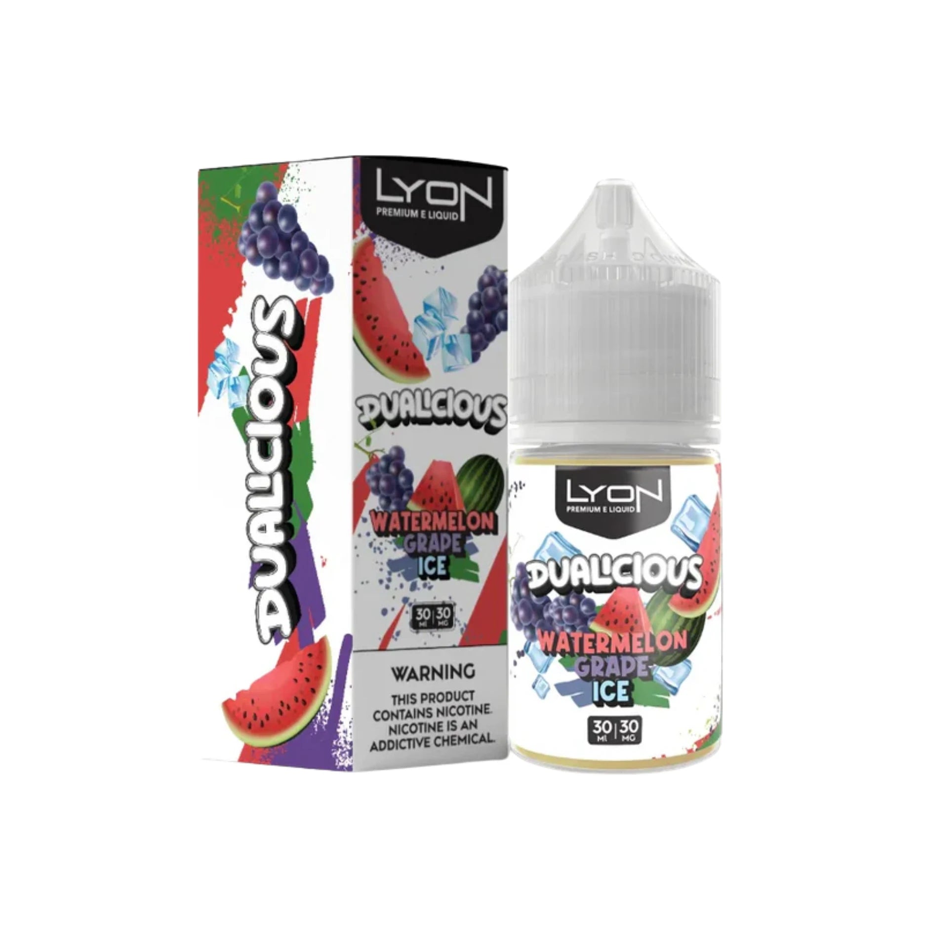 Lyon Dualicious Watermelon Grape Ice 30ml