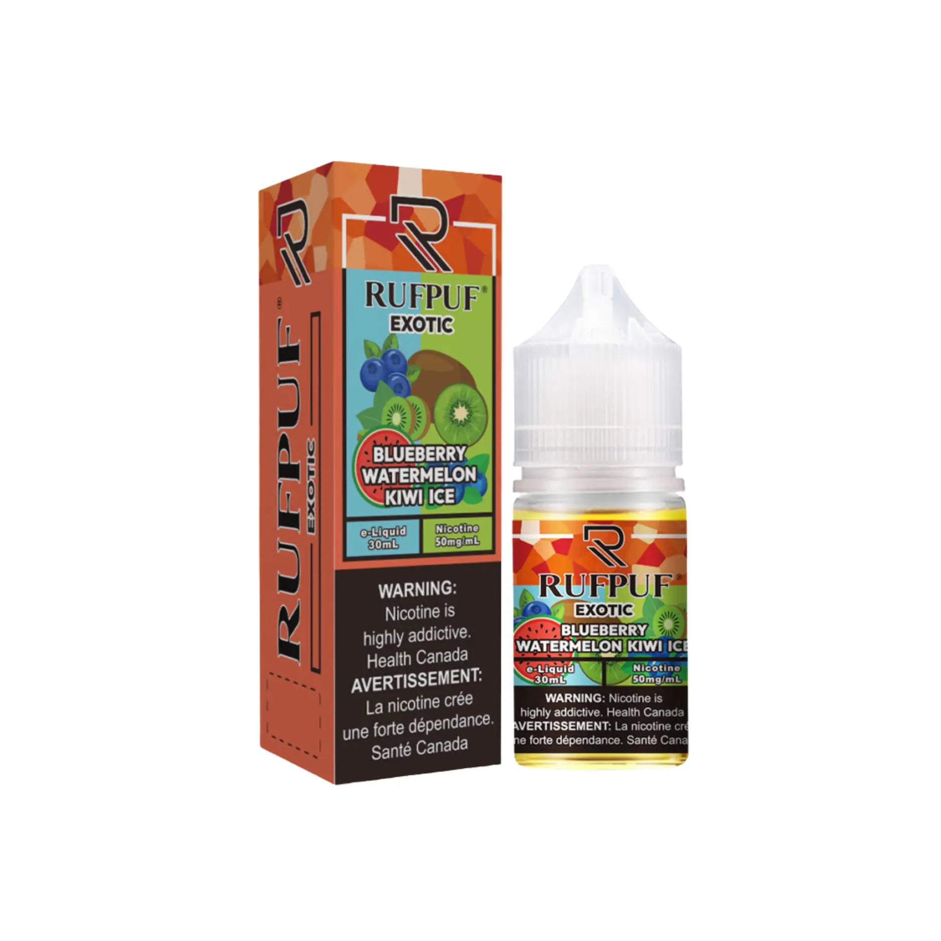 Rufpuf Exotic Blueberry Watermelon Kiwi Ice 30ml