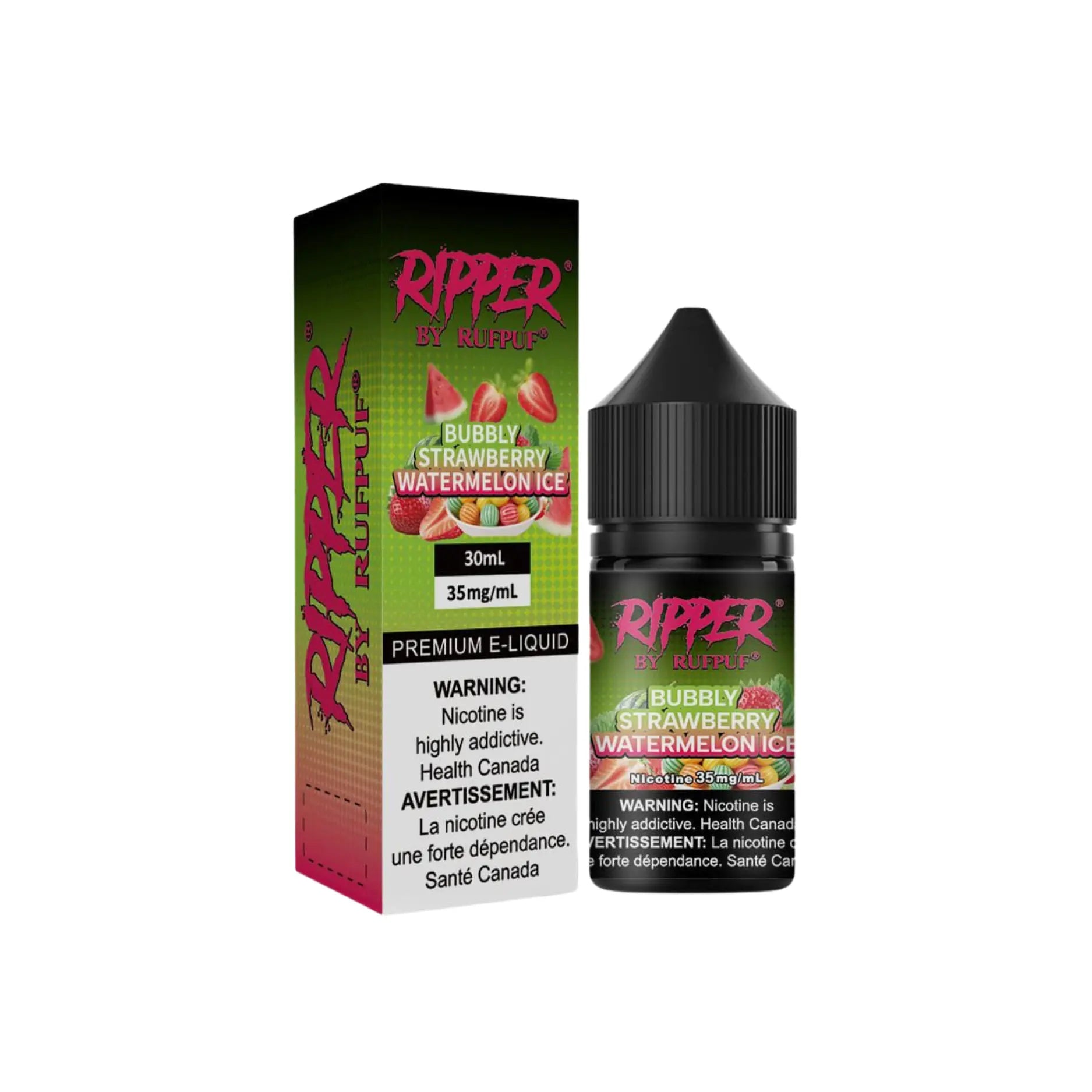 Rufpuf Ripper Bubbly Strawberry Watermelon Ice 30ml
